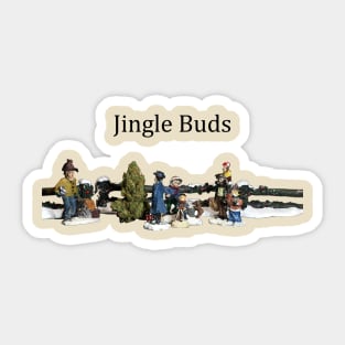 Jingle Buds - Weed Design Sticker